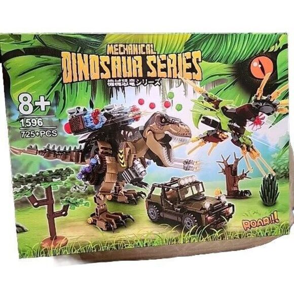 Mechanical Dinosaur Series 8+ Age 725 + Pieces Puzzle Jigsaw, Boys Toy, Used - Picture 1 of 10